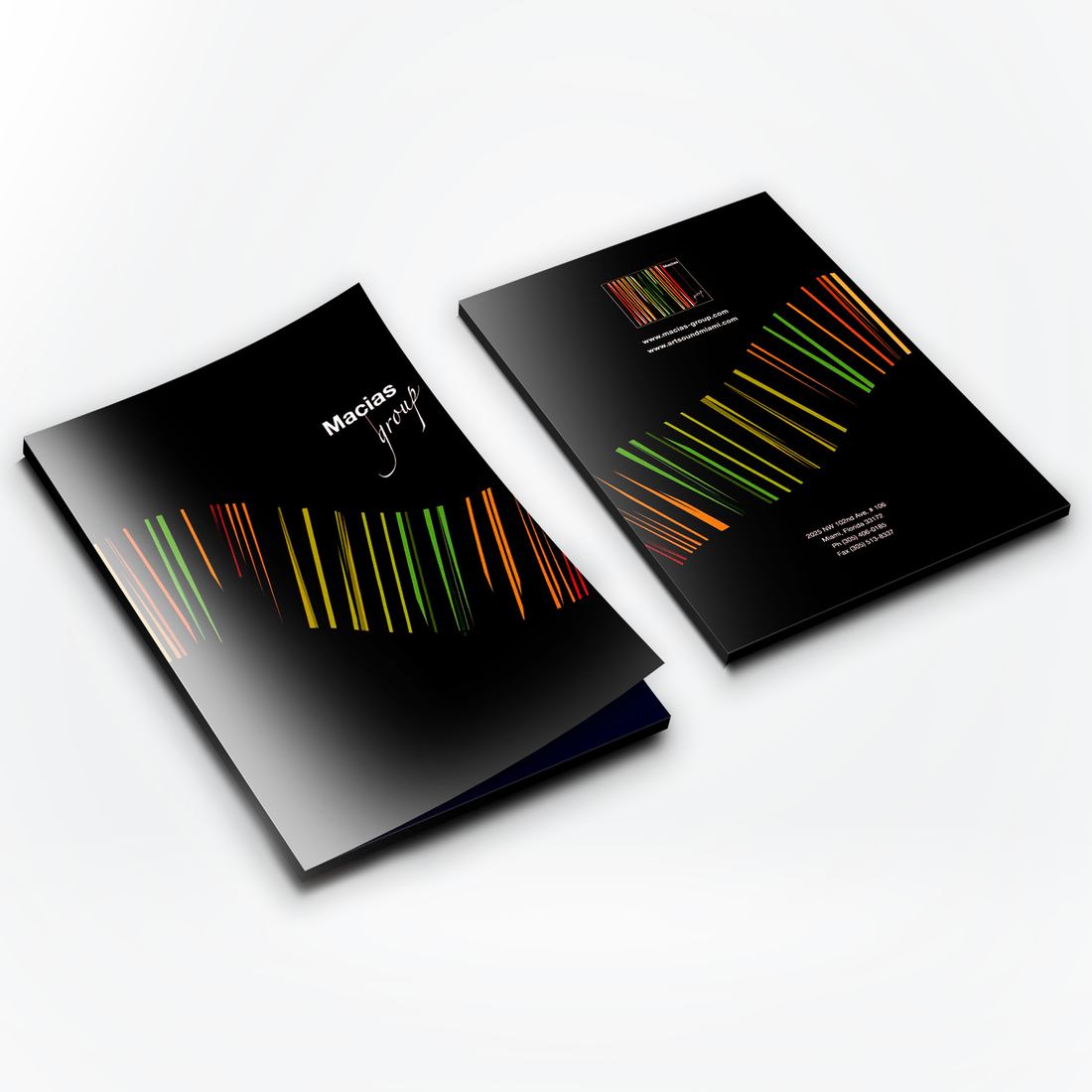 Macias Group brand folders